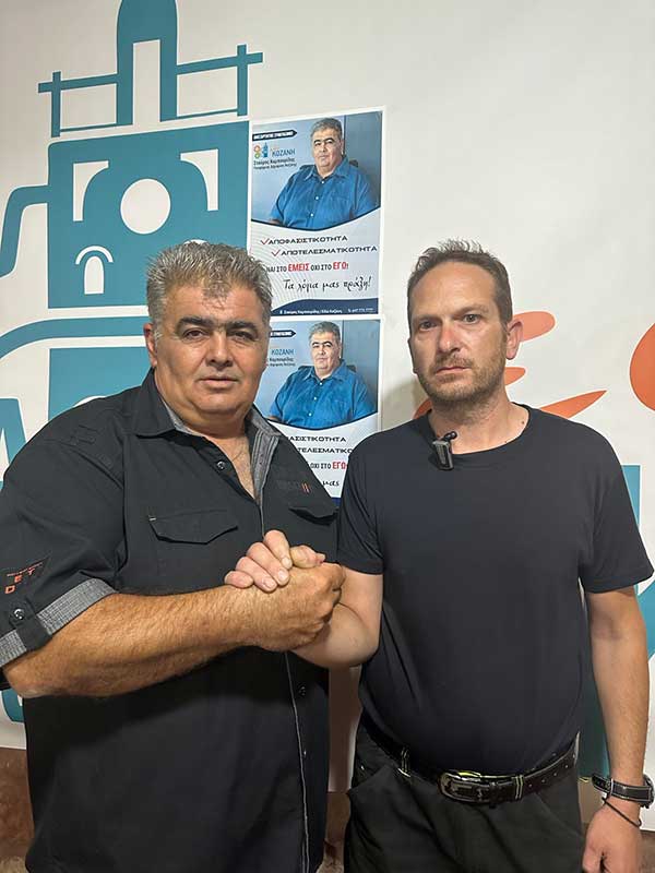 Ο Γιώργος Τσέπουρας, υποψήφιος με το συνδυασμό “Εδώ Κοζάνη”