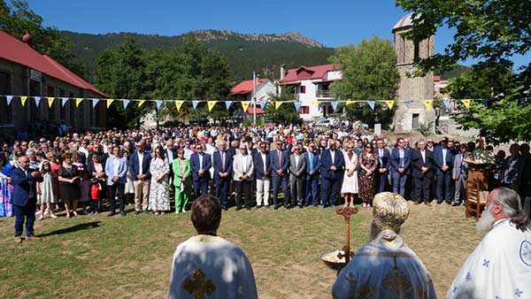 Το έθιμο του Τσιάτσιου πραγματοποιήθηκε στη Σαμαρίνα