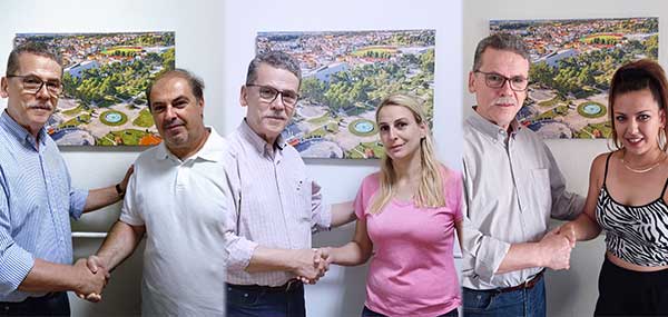 Ο Γεώργιος Γερασιμίδης, η Αικατερίνη Τσιόγκαλη και η Μαρία Μιχαηλίδου υποψήφιοι με την “Ενότητα”