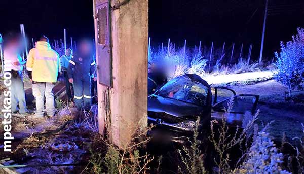 Καστοριά – Θανατηφόρο τροχαίο ατύχημα κοντά στην ΓΕΟΚ