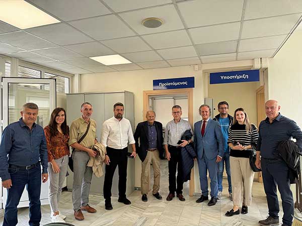 Οι επισκέψεις του Λάζαρου Μαλούτα σε φορείς και υπηρεσίες συνεχίστηκαν και την Τρίτη 26 Σεπτεμβρίου