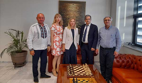 Επίσκεψη των Πρυτανικών Αρχών του Πανεπιστημίου Δυτικής Ουκρανίας στο Πανεπιστήμιο Δυτικής Μακεδονίας