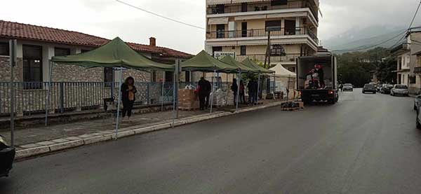 Με επιτυχία πραγματοποιήθηκε η 17η διανομή τροφίμων στα Σέρβια στο πλαίσιο του προγράμματος ΤΕΒΑ