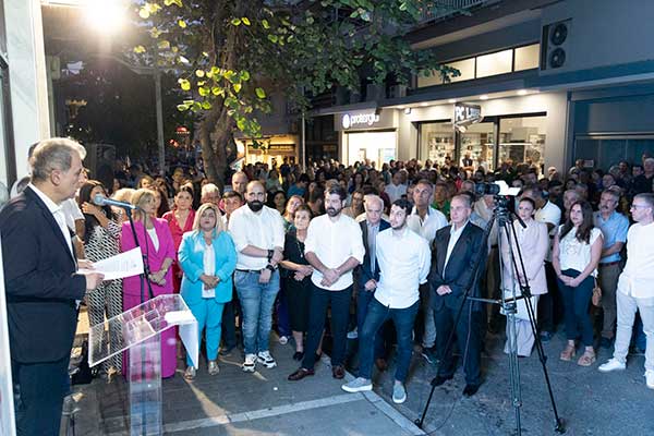 Γιώργος Αμανατίδης ¨Συμμαχία για την Ανάπτυξη¨: Νίκη και αλλαγή το σύνθημα στα εγκαίνια του εκλογικού κέντρου στην Κοζάνη