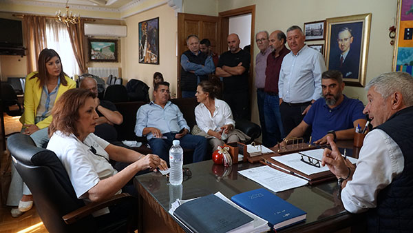 Η Γεωργία Ζεμπιλιάδου στο Δήμο Δεσκάτης