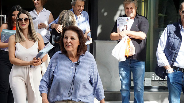 Η Γ. Ζεμπιλιάδου στην αγορά της Κοζάνης