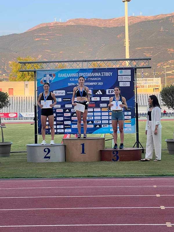 Ασημένια πανελληνιονίκης στα 400μ αναδείχθηκε η Ζιμπιλίδου Ζωή στο πανελλήνιο πρωτάθλημα στην Πάτρα
