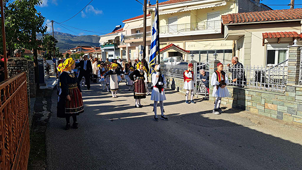 Εορτασμός της 28ης Οκτωβρίου στην Αγία Παρασκευή