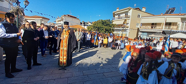 Ο εορτασμός της 28ης Οκτωβρίου στον Κρόκο