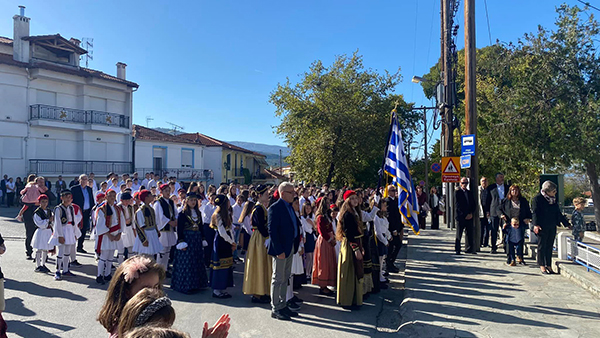 Εορτασμός της 28ης Οκτωβρίου στο Βελβεντό