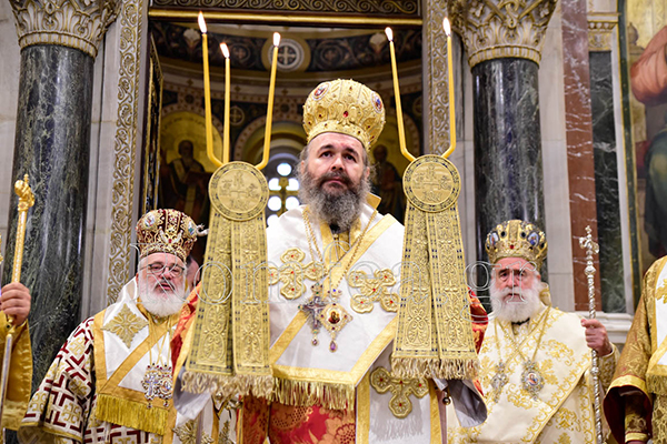 Η χειροτονία του νέου Μητροπολίτη Φλωρίνης Ειρηναίου