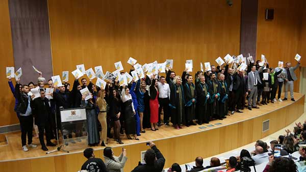Ο Γιώργος Δασταμάνης στην σημερινή τελετή ορκωμοσίας των αποφοίτων του Πανεπιστημίου (Φωτογραφίες)