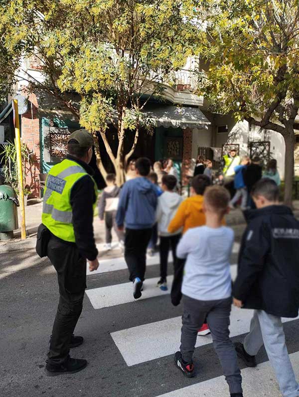 Mαθήματα κυκλοφοριακής αγωγής από τη Δημοτική Αστυνομία Κοζάνης