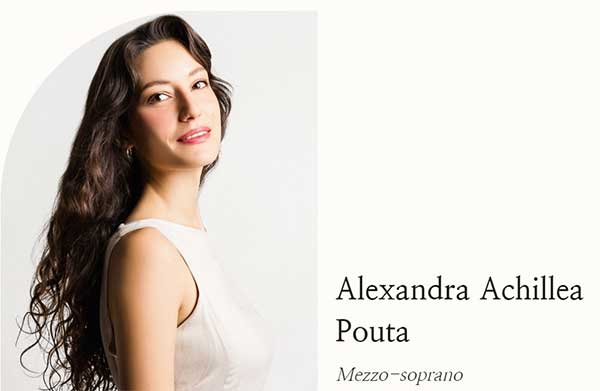 Alexandra Achillea Pouta, η μέτζο-σοπράνο με καταγωγή από το Μικρόβαλτο Κοζάνης, που διαπρέπει στο Λονδίνο