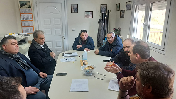 Ο Γιώργος Αμανατίδης στον ΤΟΕΒ Σερβίων
