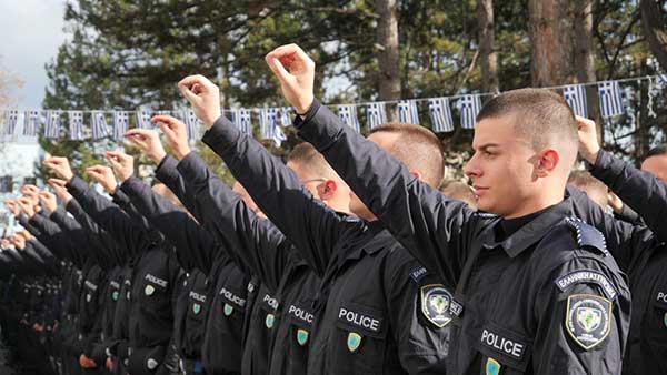 Γρεβενά: Σε πανηγυρικό κλίμα η τελετή ορκωμοσίας των Δοκίμων Αστυφυλάκων