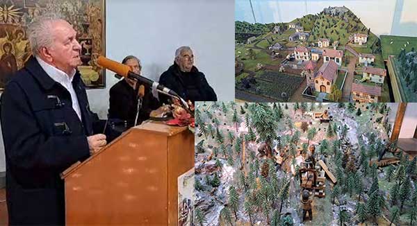 Εγκαίνια της έκθεσης συγκροτήματος κινούμενων παραδοσιακών επαγγελμάτων και ασχολιών στο Λαογραφικό Μουσείο Κοζάνης