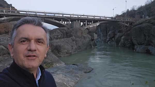 Στη Γέφυρα του Βενέτικου ο περιφερειάρχης Γιώργος Κασαπίδης- Δημοπρατήθηκε το έργο συντήρησής της