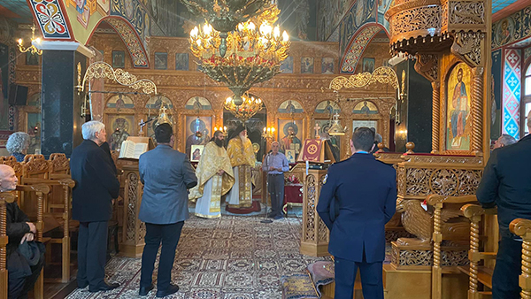 Μνημόσυνο υπέρ των πεσόντων Παλαιογρατσανιτών κατά το ολοκαύτωμα των Πιερίων το 1943