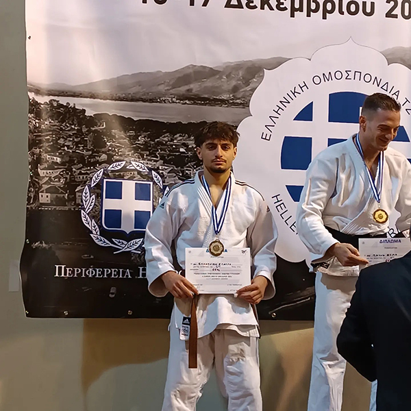 Αθλητικό Σωματείο Αρίσταρχος Κοζάνης: 2η θέση στο Πανελλήνιο Πρωτάθλημα Judo για τον Συμεωνίδη Σταύρο