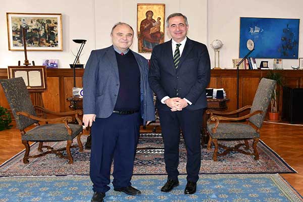 Συνάντηση του Υφυπουργού Εσωτερικών Στάθη Κωνσταντινίδη με τον Πρόεδρο του ΑΣΕΠ Θανάση Παπαϊωάννου