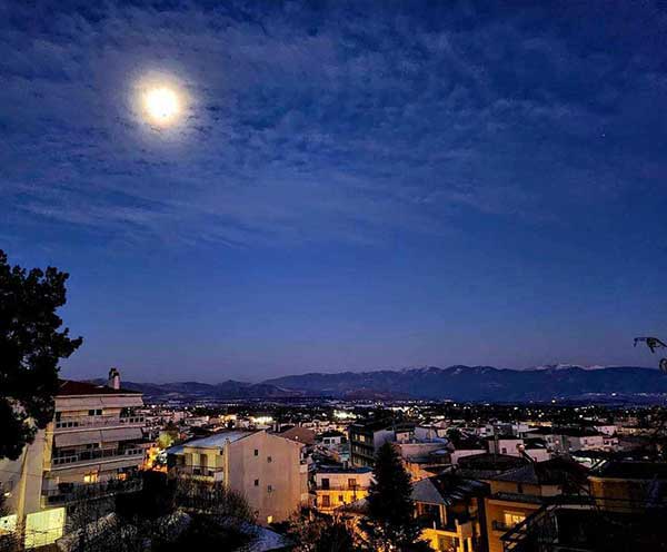 Φωτογραφία της ημέρας: Κοζάνη “Φεγγάρι του λύκου” – Πρώτη πανσέληνος του 2024