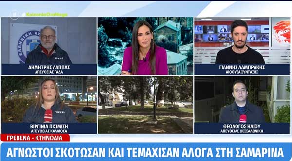 Η απίστευτη κτηνωδία στη Σαμαρίνα Γρεβενών με τα πέντε τεμαχισμένα άλογα στην εκπομπή “Κοινωνία Ώρα Mega”