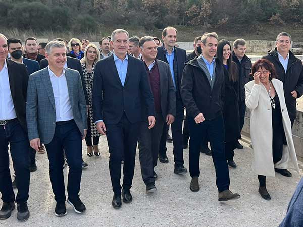 Ο ΥΜΑΘ Στάθης Κωνσταντινίδης στα εγκαίνια του αναστηλωμένου και αποκατεστημένου ανακτόρου του Φιλίππου Β’ στις Αιγές