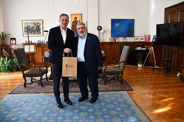 Συνάντηση του υφυπουργού Μακεδονίας και Θράκης με το δήμαρχο Εορδαίας