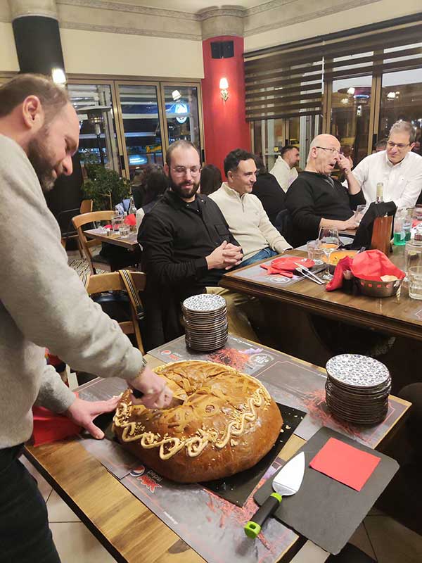 Η κοπή πίτας των Μηχανολόγων Μηχανικών του Πανεπιστημίου Δυτικής Μακεδονίας