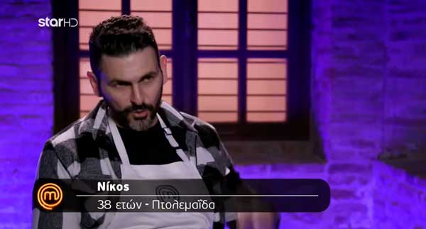 Ο Νίκος Κυψίδης από την Πτολεμαΐδα μπήκε στο σπίτι του “Master Chef”