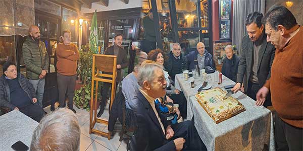 Η κοπή πίτας του ΠΑΣΟΚ Εορδαίας με ομιλητή τον Απόστολο Πάνα