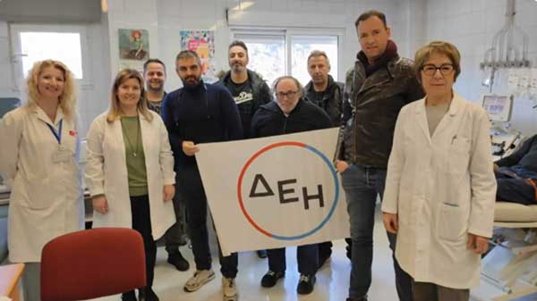Αιμοπετάλια από μέλη του “Σπάρτακου” στο νοσοκομείο Παπανικολάου (video)