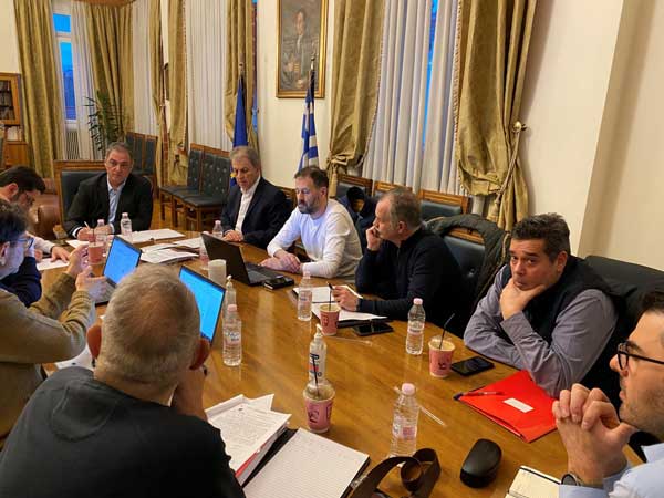 Έργα και παρεμβάσεις στο Δήμο Κοζάνης το αντικείμενο συνάντησης του Περιφερειάρχη με το Δήμαρχο