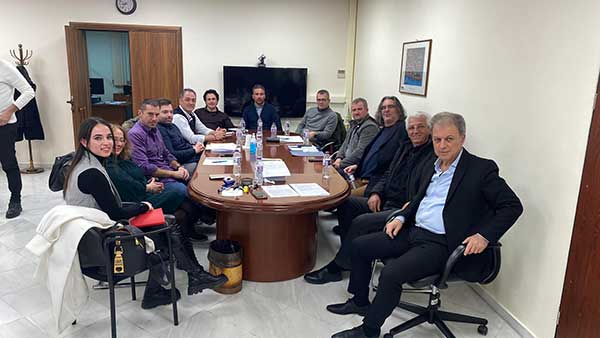 Συνάντηση εργασίας για θέματα της λίμνης Πολυφύτου