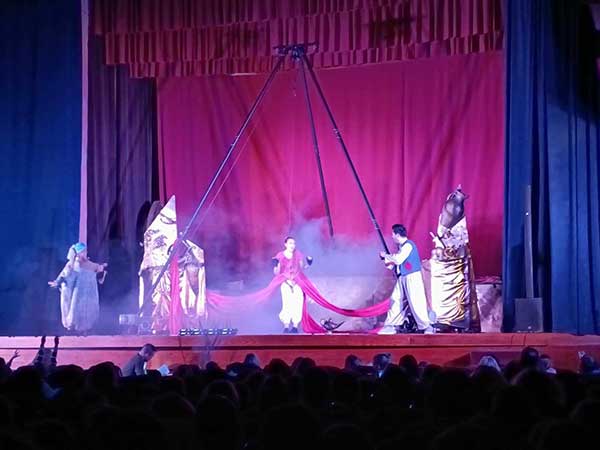 Πραγματοποιήθηκε η παράσταση “Αλαντίν the show” στο “Ολύμπιον”