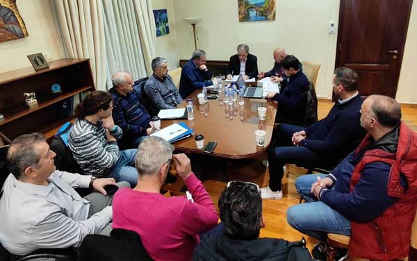 Ευρεία σύσκεψη εργασίας στο δημαρχείο Γρεβενών παρουσία του Περιφερειάρχη Δυτικής Μακεδονίας