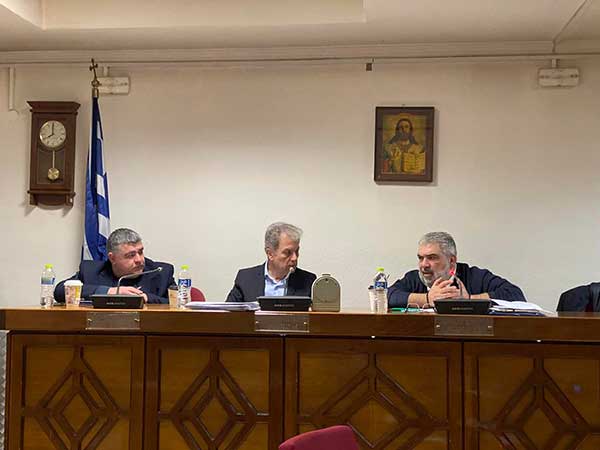 Ο Γιώργος Αμανατίδης σε ευρεία σύσκεψη στο Δημαρχείο Εορδαίας