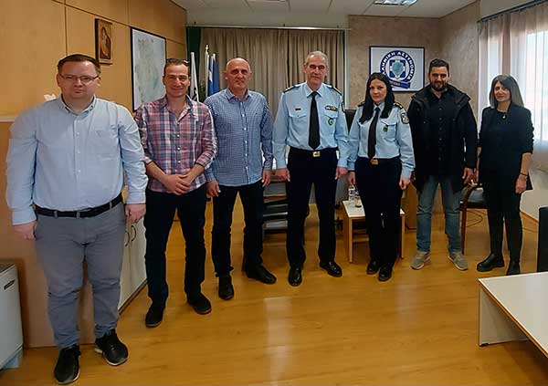 Εθιμοτυπική επίσκεψη της Ένωσης Αξιωματικών Ελληνικής Αστυνομίας Δ. Μακεδονίας στον Γενικό Περιφ. Αστυνομικό Δ/ντή Δ. Μακεδονίας