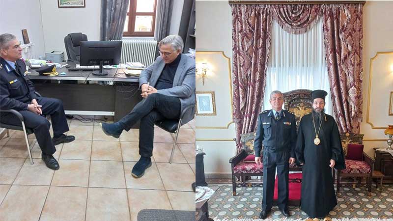 Επίσκεψη Νικόλαου Μητσιογιάννη στην Ιερά Μητρόπολη Σισανίου και Σιατίστης και στο δήμο Βοΐου