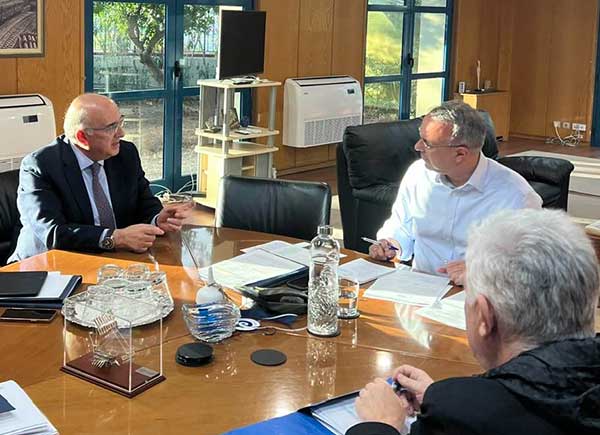 Η εποικοδομητική συνάντηση του Μιχάλη Παπαδόπουλου με το Χρήστο Σταϊκούρα για τη σύνδεση Κοζάνης – Καλαμπάκας που μεταφέρεται για το 2044