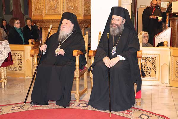 Ονομαστήρια γέροντος Μητροπολίτου πρ. Φλωρίνης κ. Θεοκλήτου