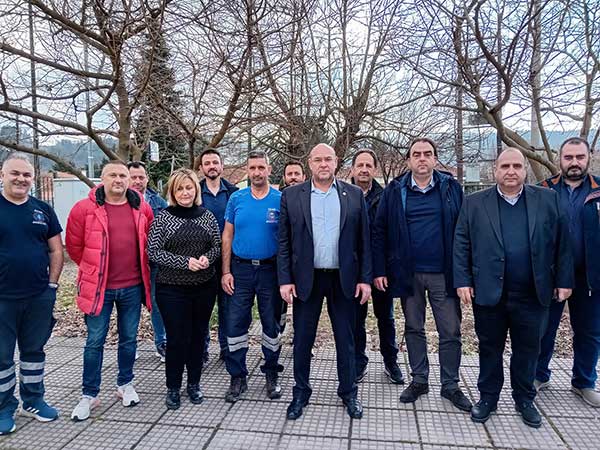 Στα Γρεβενά ο Πρόεδρος του ΕΚΑΒ Νίκος Παπαευσταθίου