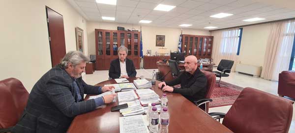 Συνάντηση Σπάρτακου με τον Περιφερειάρχη κ. Αμανατίδη