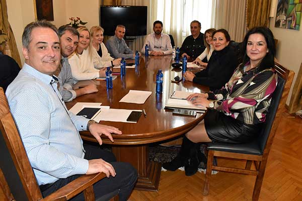 Με το Τεχνικό Επιμελητήριο Ελλάδας-Τμήμα Δ. Μακεδονίας, συναντήθηκε ο Δήμαρχος Κοζάνης Γιάννης Κοκκαλιάρης