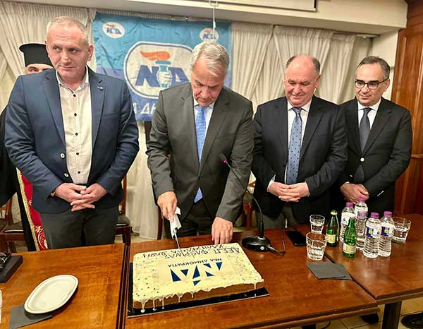 Ο Μάκης Βορίδης για την εκδήλωση κοπής πίτας της ΔΕΕΠ Φλώρινας