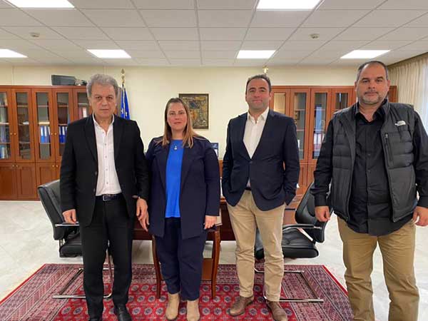 Γιώργος Αμανατίδης: Συνάντηση, με τους εκπροσώπους του Πανελλήνιου Συνδέσμου Εκτροφέων Γουνοφόρων Ζώων