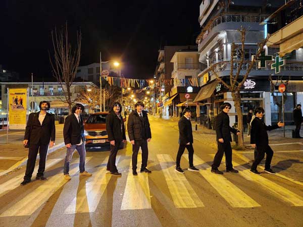 Οι Beatles στο καρναβάλι της Κοζάνης