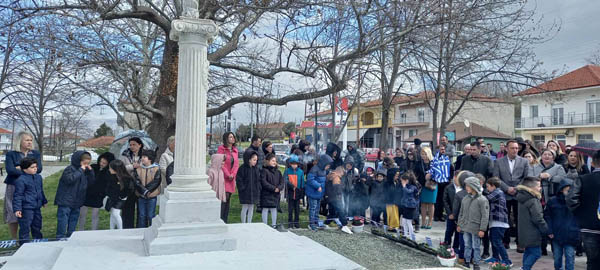 Εορτασμός 25η Μαρτίου στην κοινότητα Δρεπάνου
