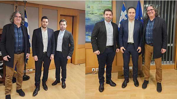 Στο υπουργείο Ψηφιακής Διακυβέρνησης ο δήμαρχος Σερβίων Χρήστος Ελευθερίου